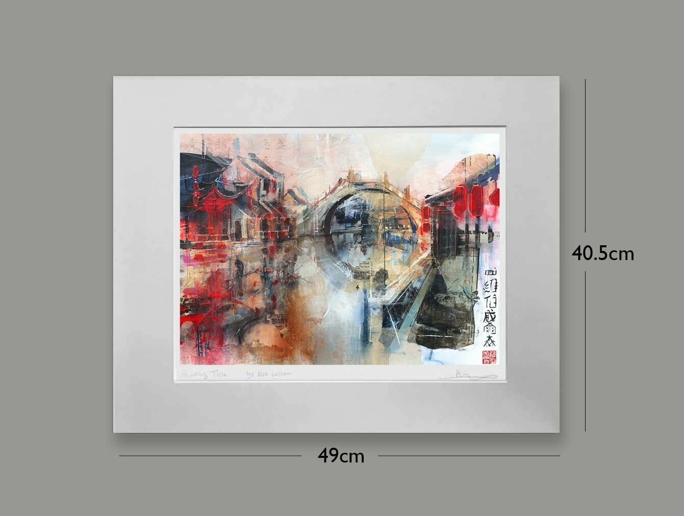 China: Fengjing, Shanghai, Options: mounted, Size: Small