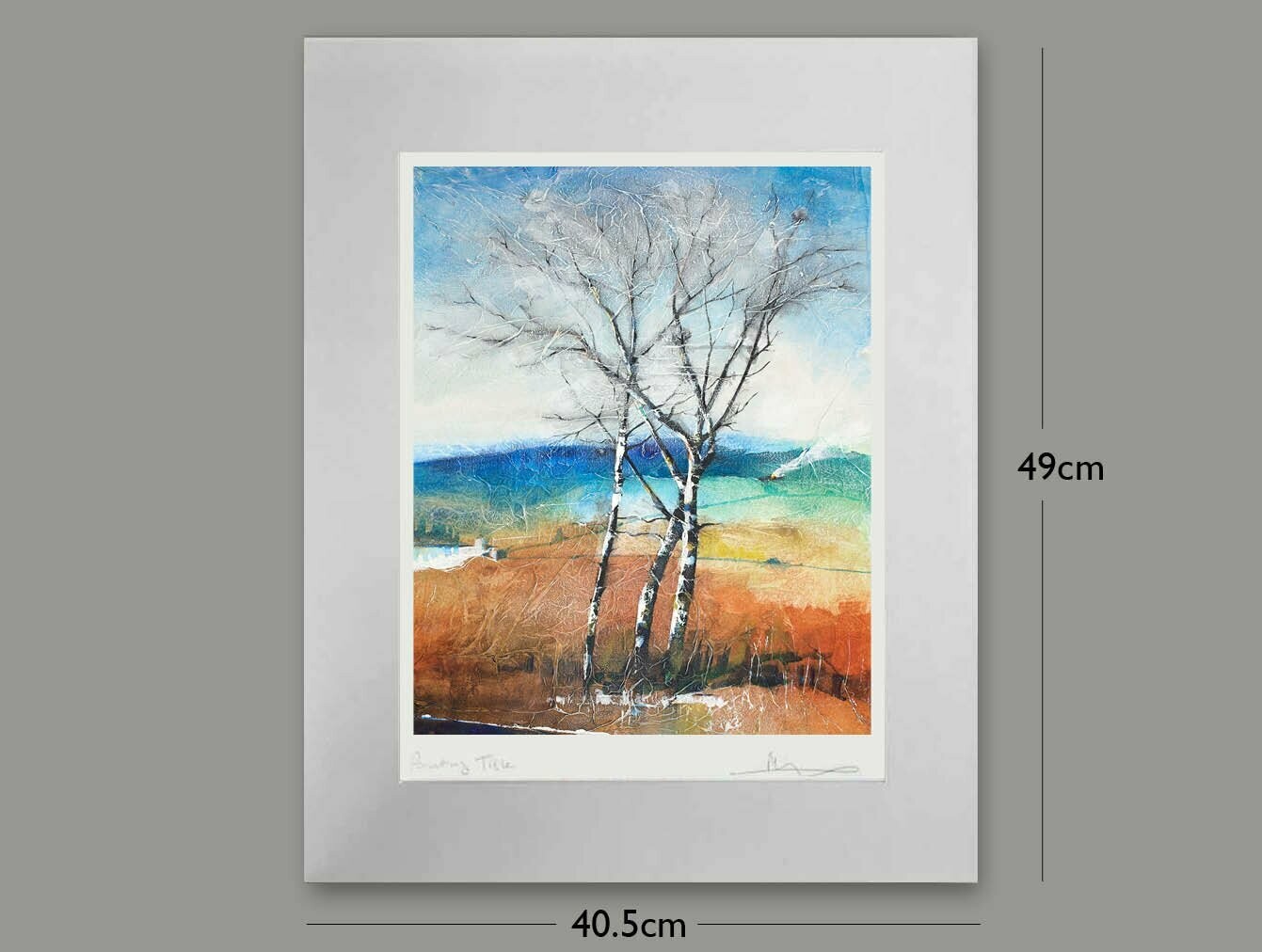 Three Sisters, Options: mounted, Size: Small
