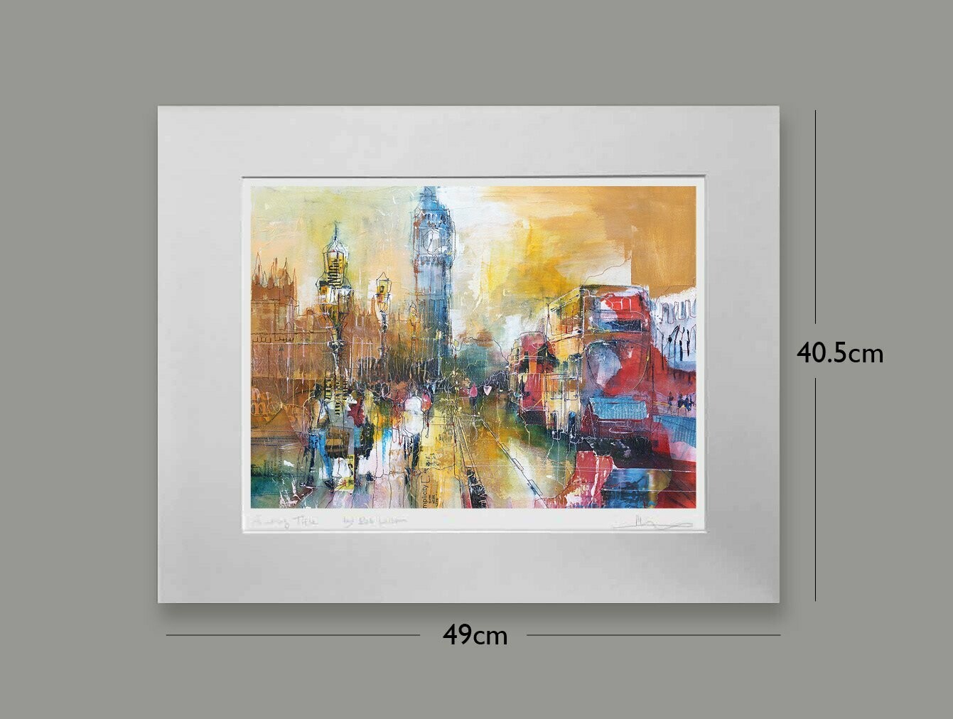 London: Sightseers, Options: mounted, Size: Small
