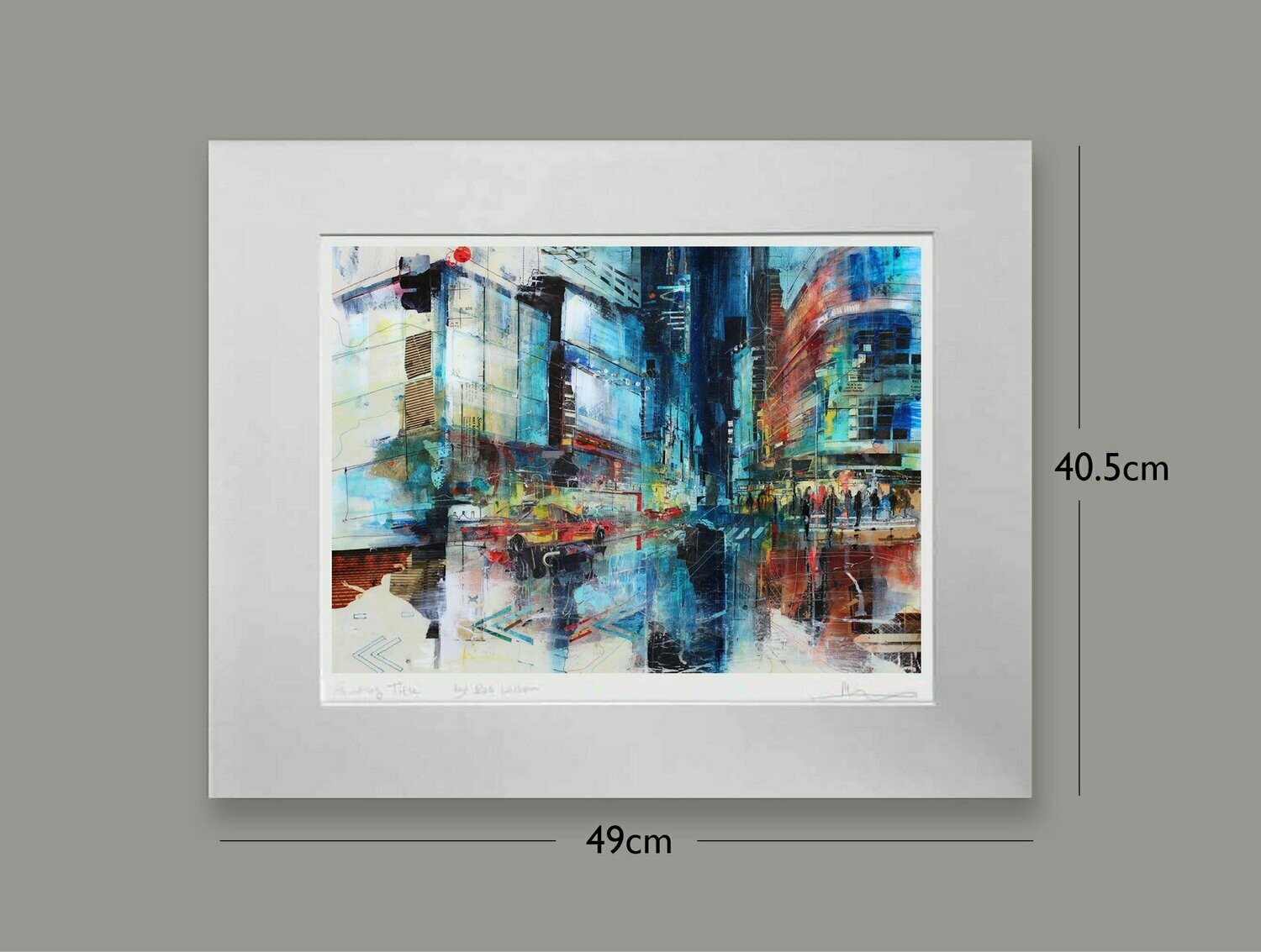 New York: Fireflies, Options: mounted, Size: Small