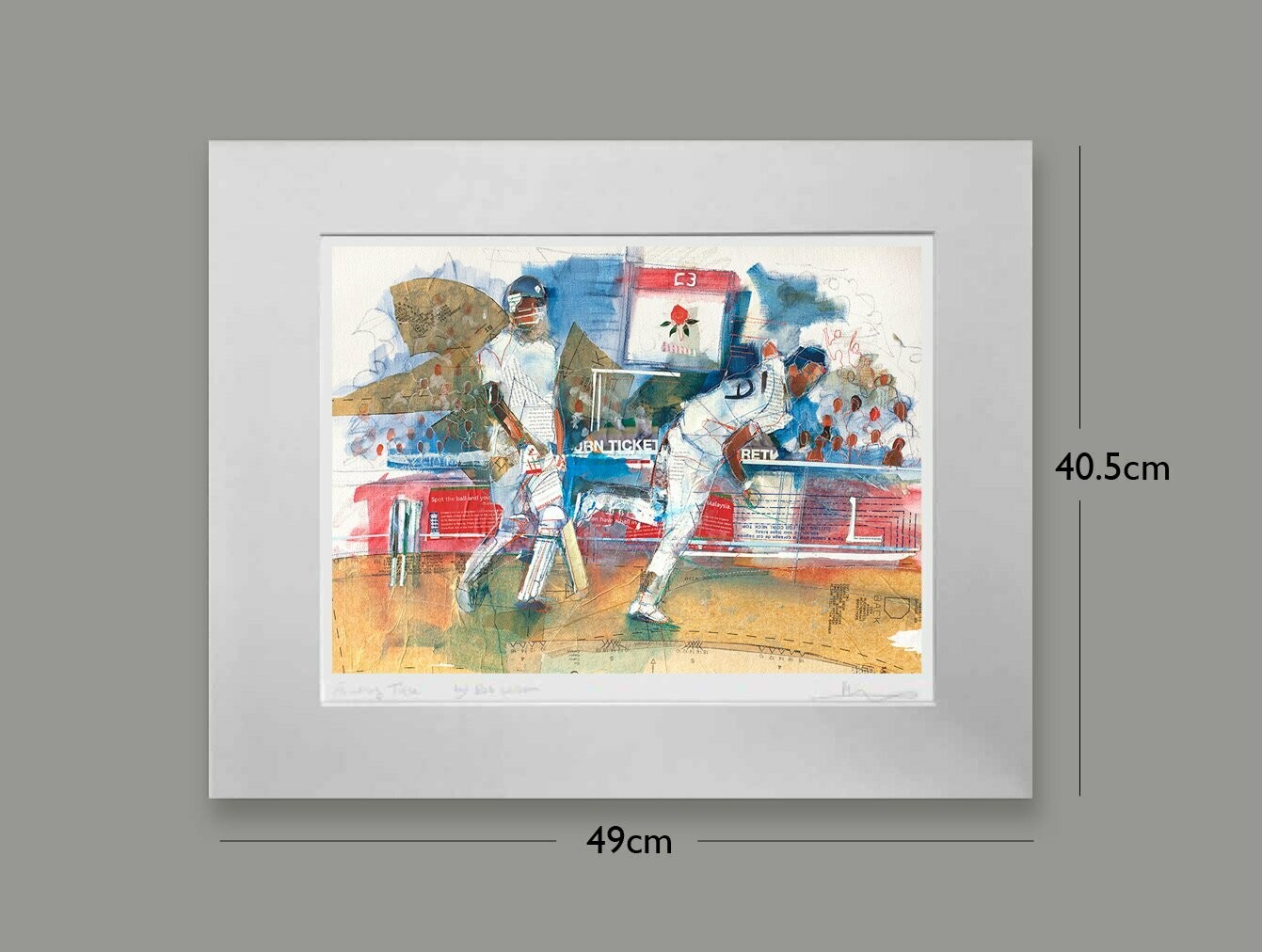 The King of Swing, Old Trafford, Options: mounted, Size: Small