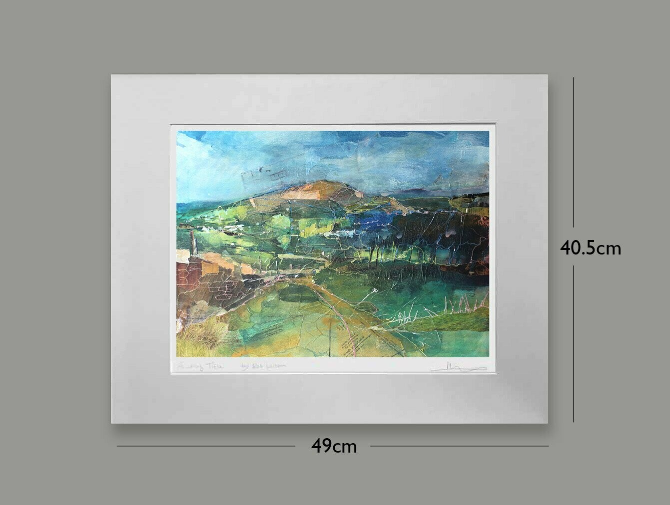 Chinley Churn, Size: Small, Options: mounted