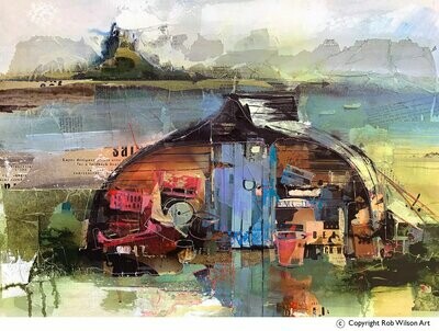 Boat Shed at Holy Island