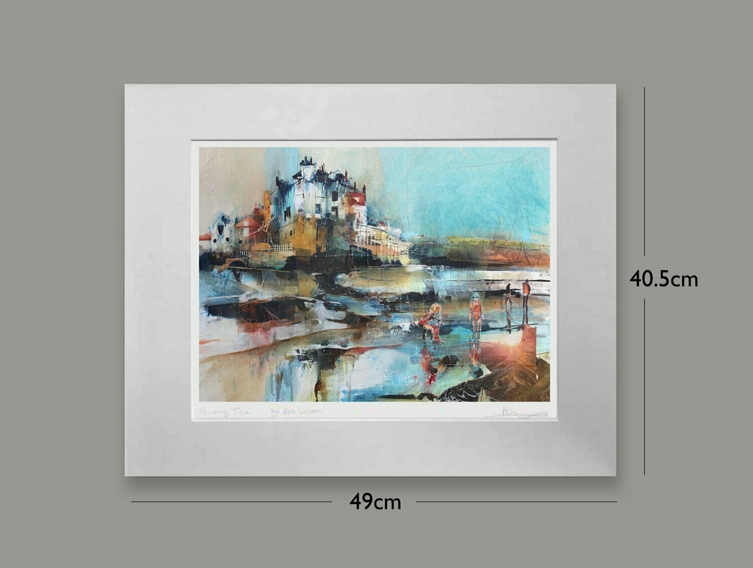 Robin Hood's Bay, Options: mounted, Size: Small