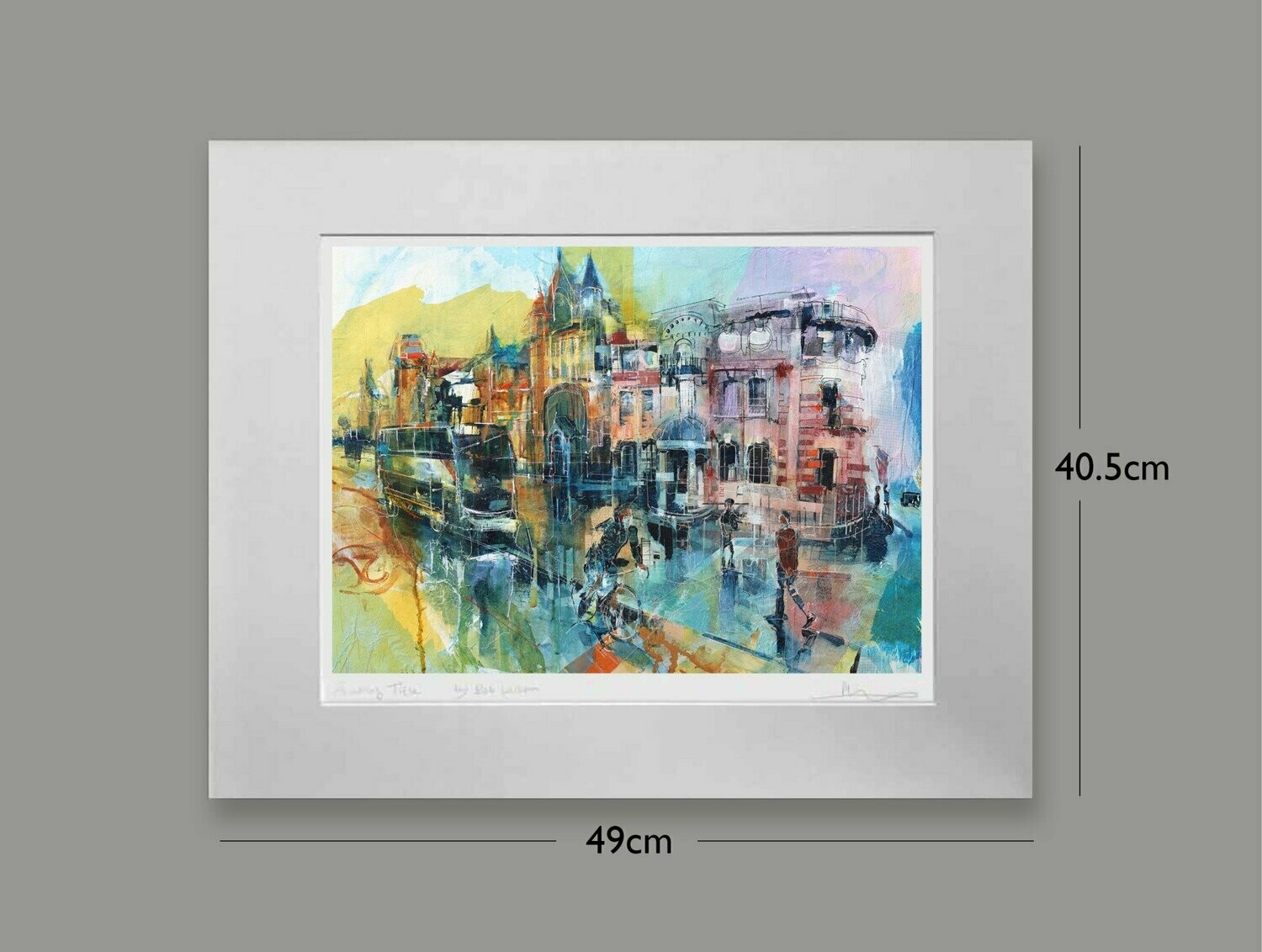 University of Manchester, Oxford Road, Options: mounted, Size: Small
