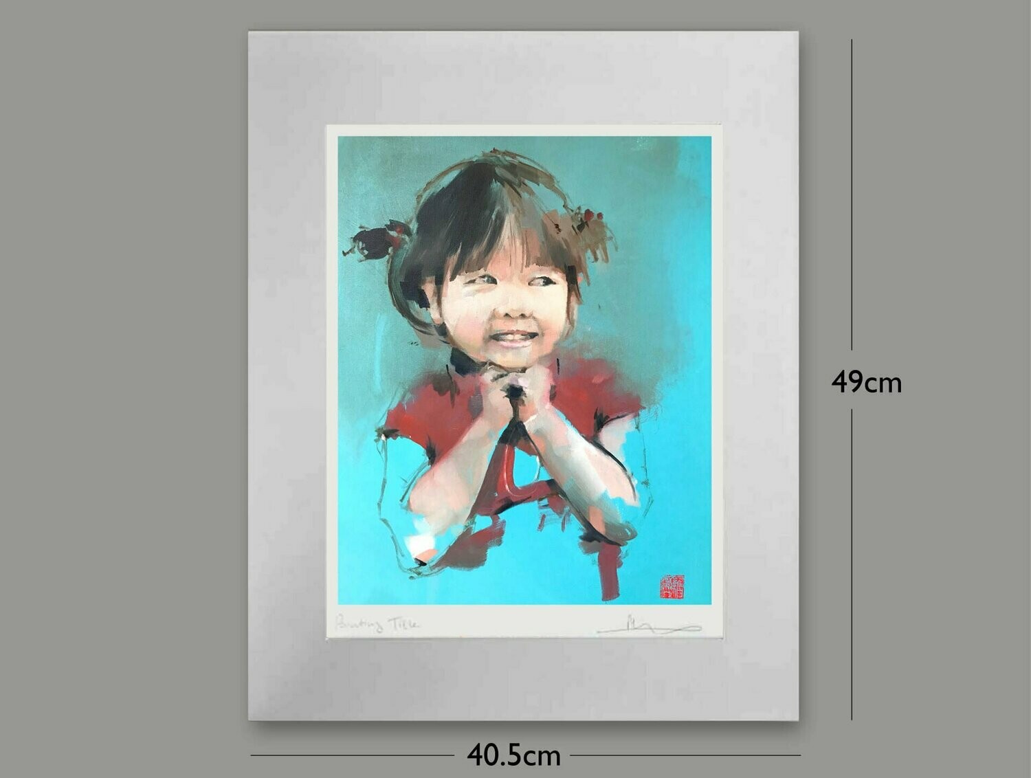 Chunhua, Options: mounted, Size: Small