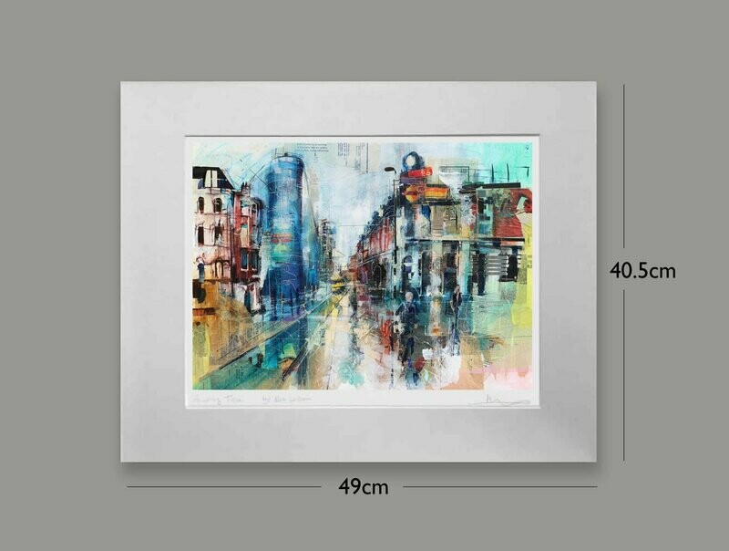 Corporation Street, Manchester, Size: Small, Options: mounted