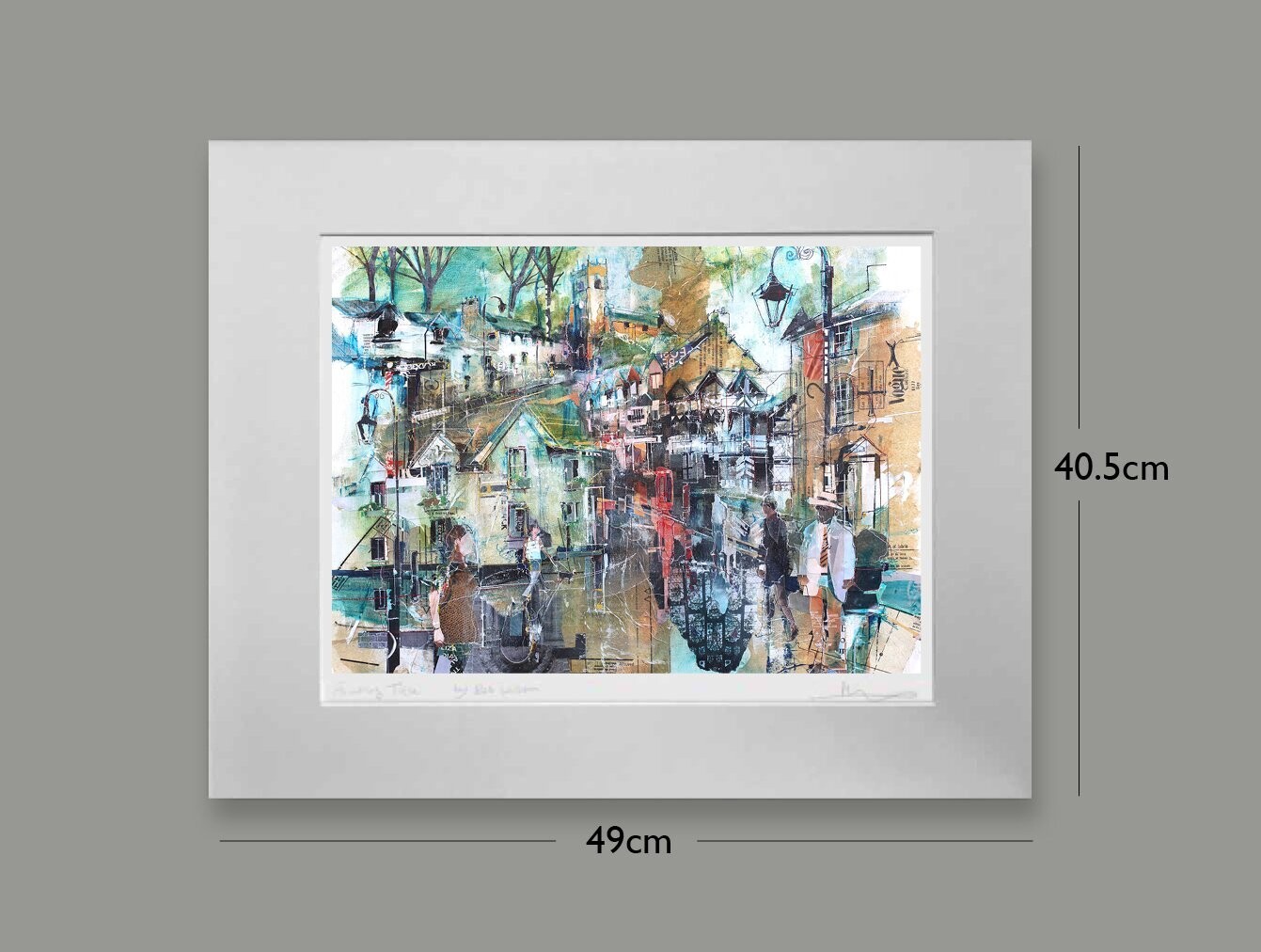 The Village, Prestbury, Options: mounted, Size: Small
