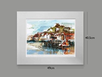 Whitby, Size: Small, Options: mounted