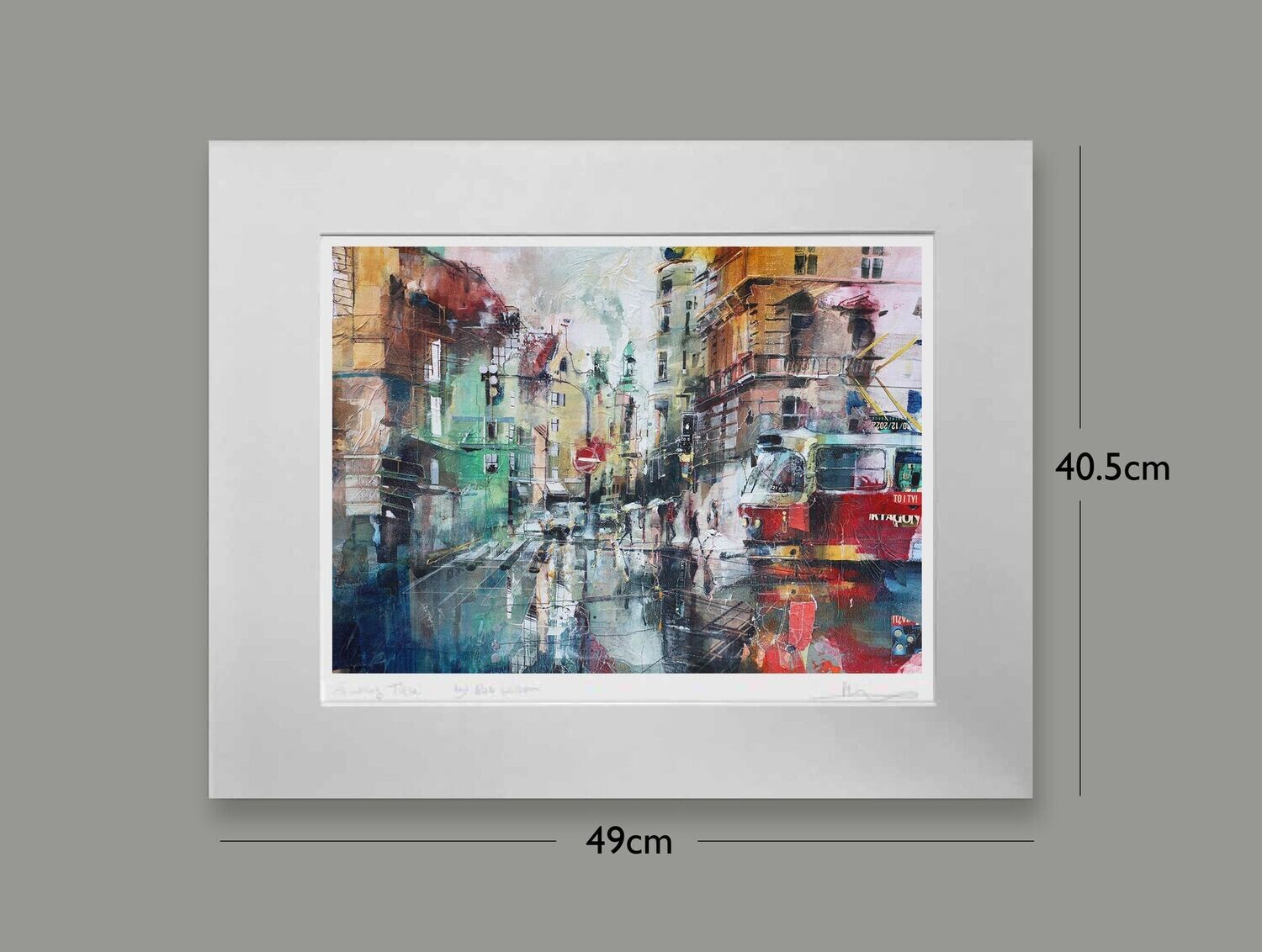 Jan Palach Square, Prague, Options: mounted, Size: Small