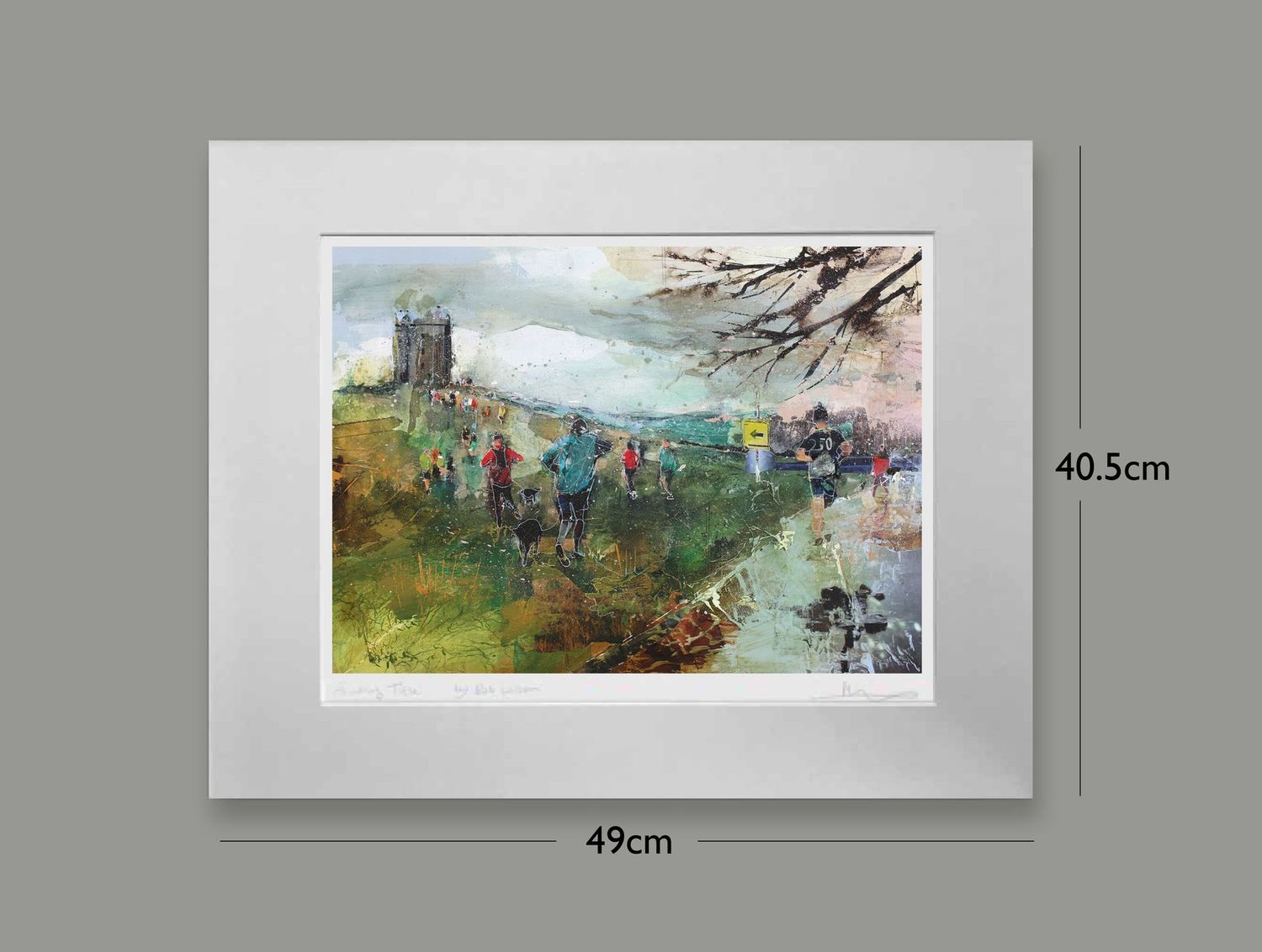 To the Cage, Lyme Park, Options: mounted, Size: Small