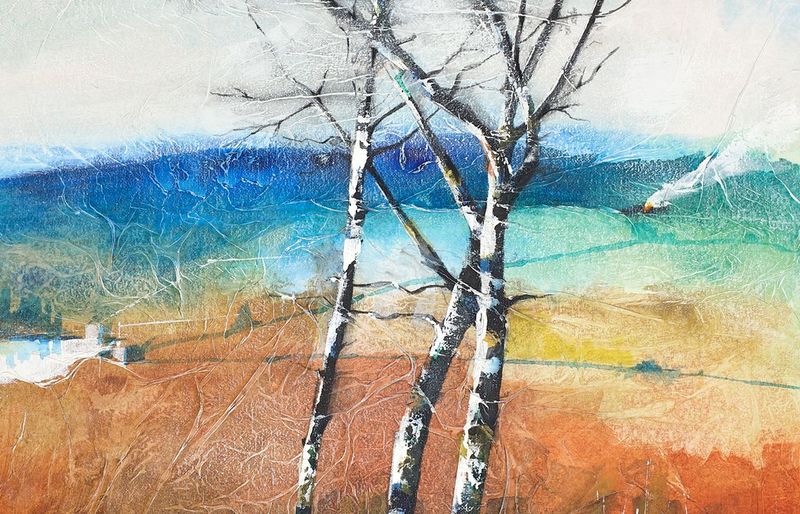 (5) Painting Silver Birches - 11/02/25