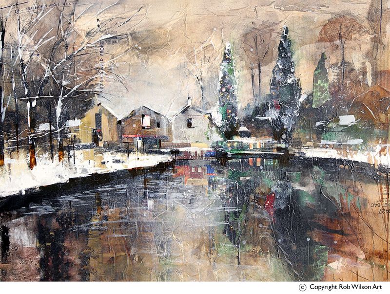 Canal Basin in the Snow, Whaley Bridge