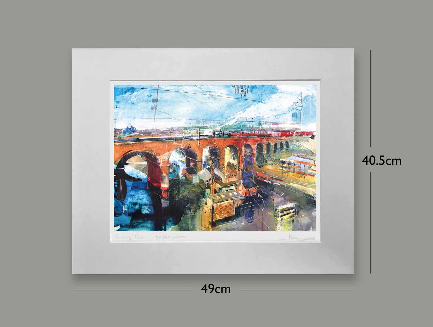Stockport Viaduct, Options: mounted, Size: Small