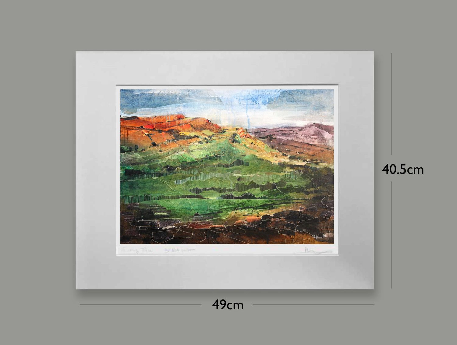 Traces of Sunlight, Chinley Churn Traces of Sunlight, Chinley Churn, Options: mounted, Size: Small