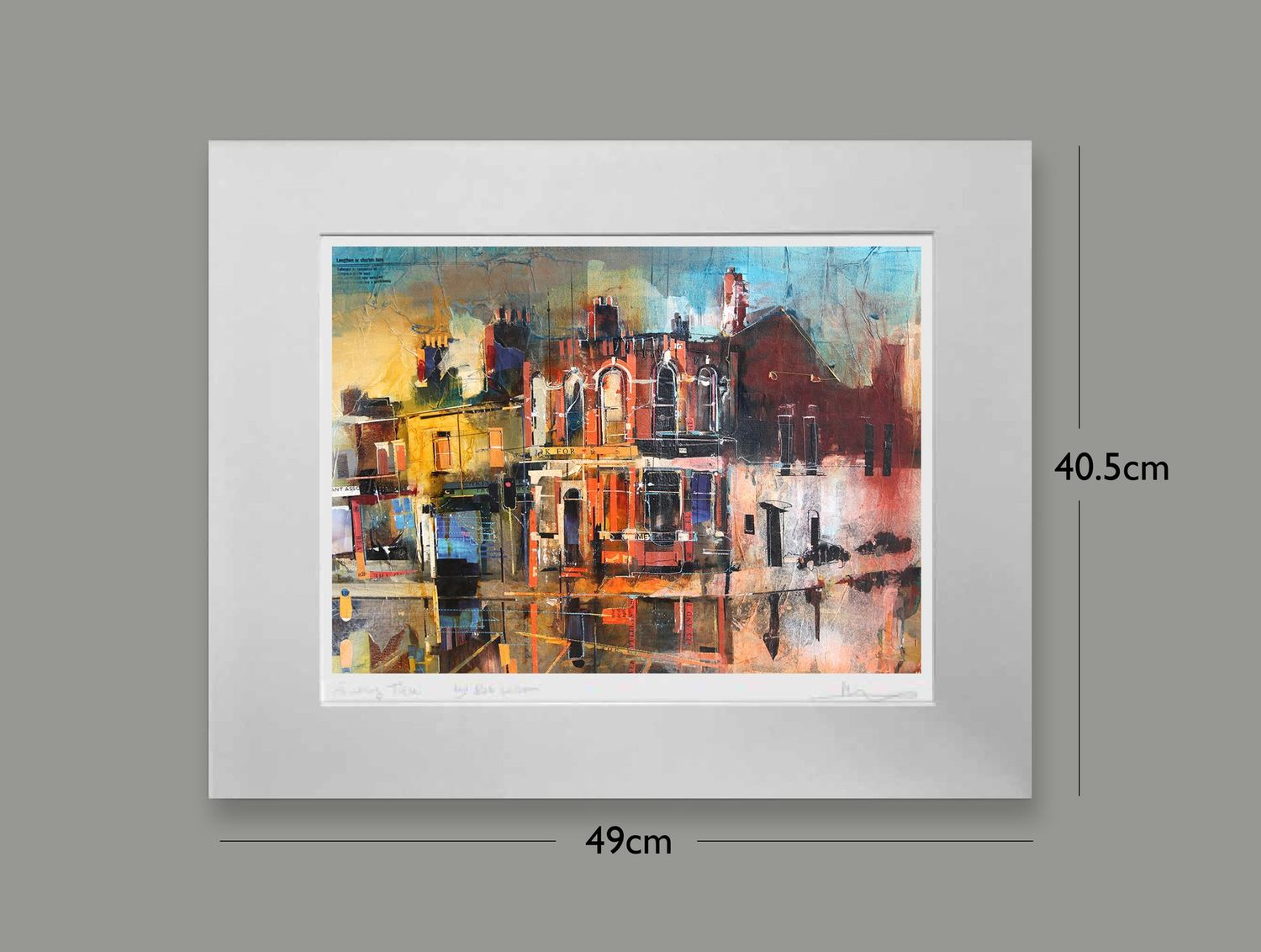 Town Hall Tavern, Stockport Town Hall Tavern, Stockport, Options: mounted, Size: Small