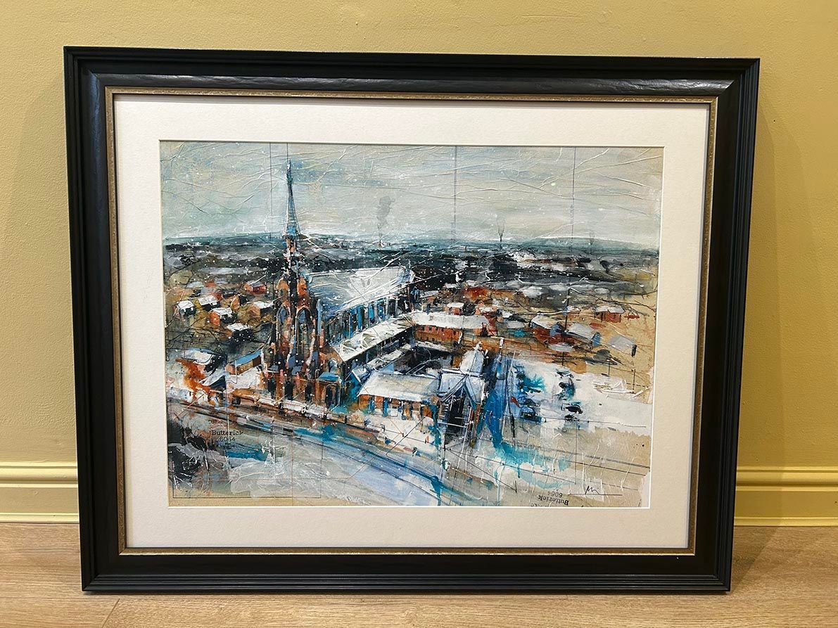 Gorton Monastery in the Snow