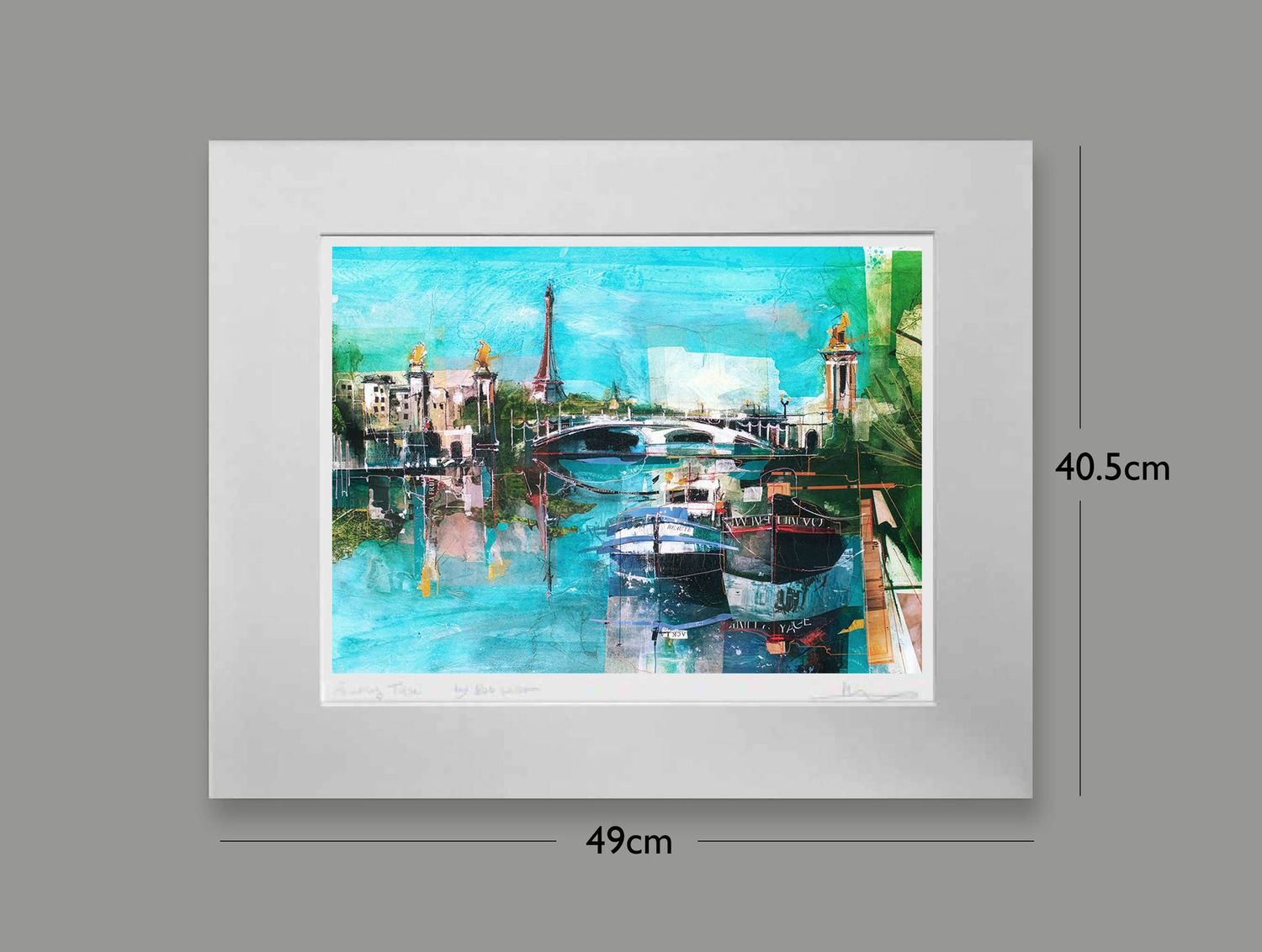 Pont Alexandre III Pont Alexandre III, Options: mounted, Size: Small