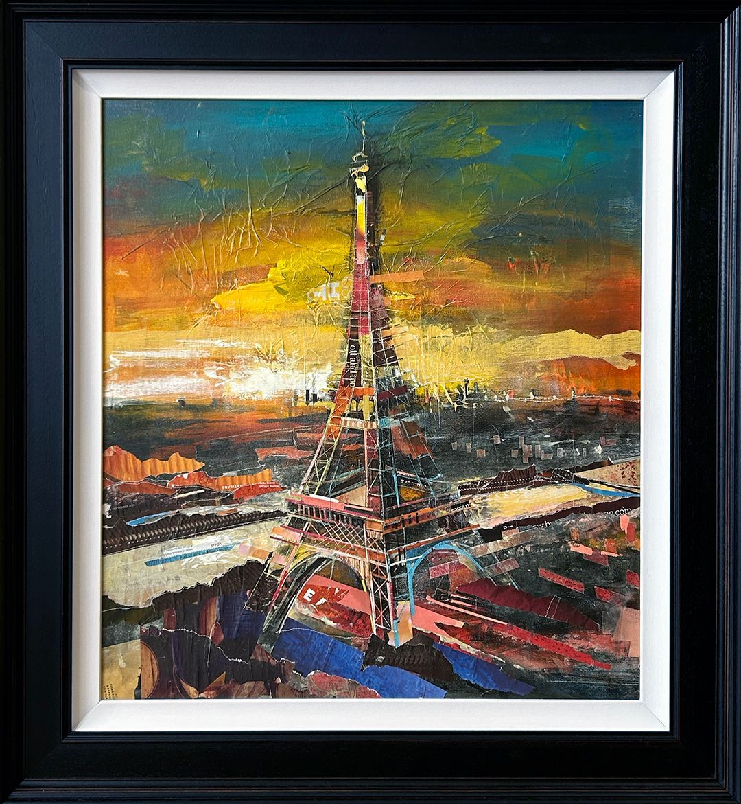 Eiffel Tower at Sunset