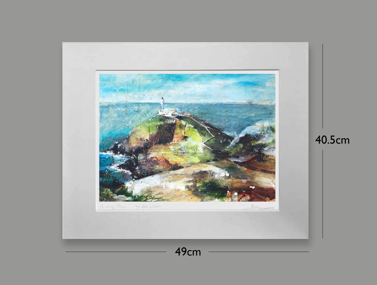 Wales: South Stack, Anglesey Wales: South Stack, Anglesey, Options: mounted, Size: Small