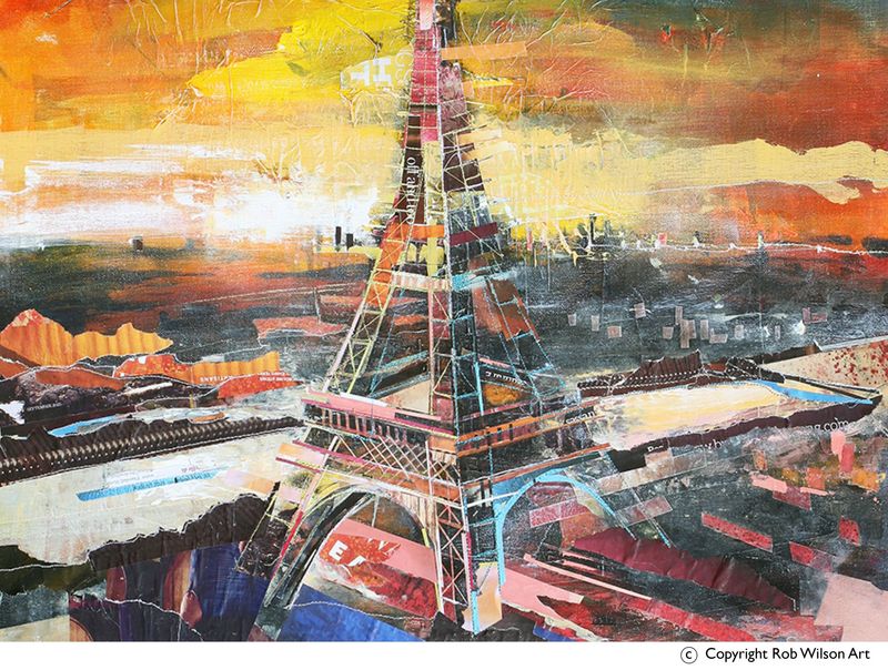 Eiffel Tower Sunset
