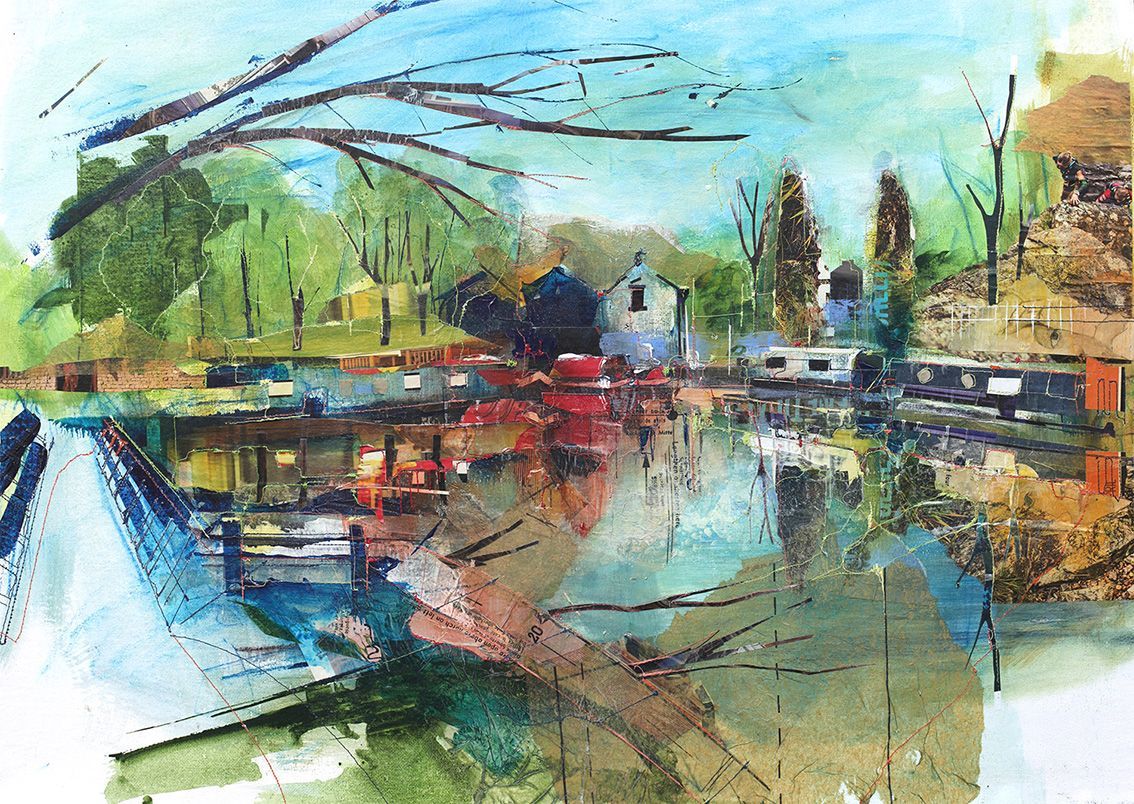 (7) Canal Basin, Whaley Bridge, Art Workshop - 16/11/26 (7) Canal Basin, Whaley Bridge, Art Workshop - 16/11/26