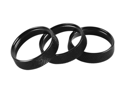 Billet Aluminum Knobs(3pcs)(Black)