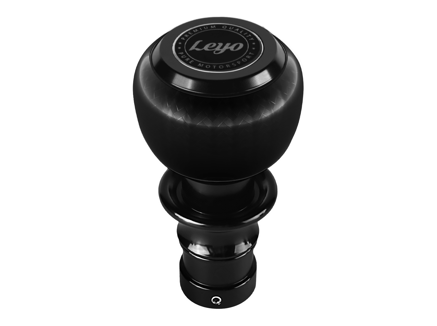 Leyo Carbon Fiber DSG Shift Knob (Black Anodized)