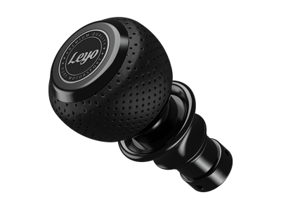 LEYO Black Nappa DSG Shift Knob (Black Anodized)