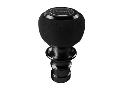 LEYO Black Alcantara DSG Shift Knob  (Black Anodized)