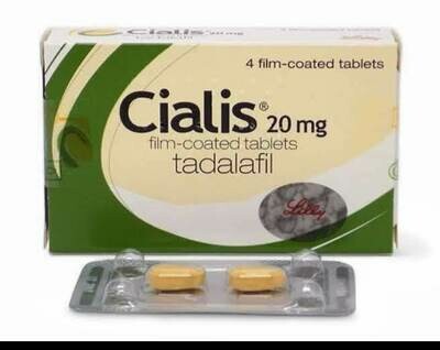 Cialis (tadalafil) 20 mg x 4