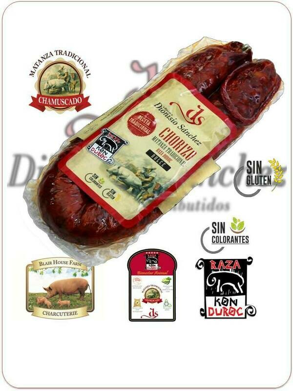 SPICY CHORIZO ZAMORANO PIECE DUROC x 280g - 20No per Case x 56No Case per Pallet - Order Qty is by Case - by Pallet Load - Mixed Pallets Available.