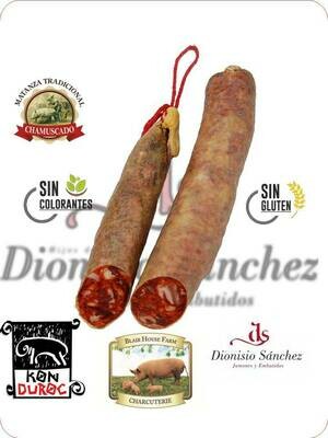 SPICY CHORIZO EXTRA ZAMORANO DUROC in NATURAL PORK CASING x 1kg x 6No per Case x 63No Case per Pallet - Order Qty is by Case - by Pallet Load - Mixed Pallets Available.