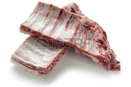 BLAIR HOUSE FARM - STANDARD PORK FORE QTR -  SHORT RIBS x +/- 0.363g(8oz - 10oz approx)