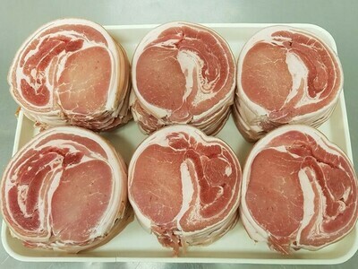 BLAIR HOUSE FARM - TRADITIONAL OLD STYLE - DRY CURED - RINDLESS - MIDDLE BACK BACON JOINT x 0.650g