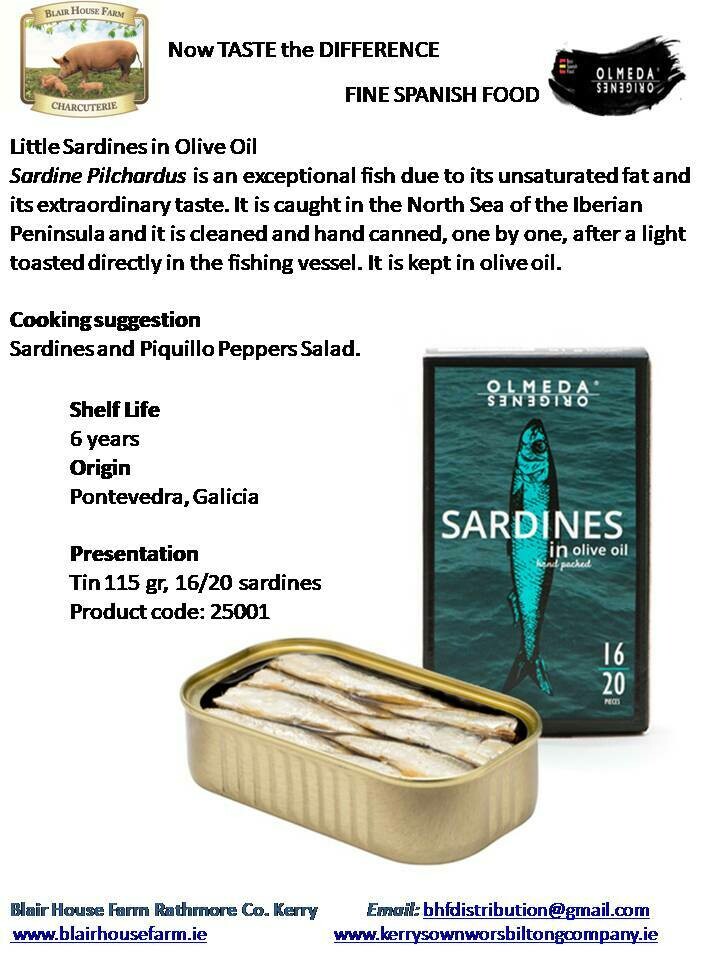 Olmeda Origenes - LITTLE SARDINES IN OLIVE OIL x 115g