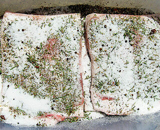 BLAIR HOUSE FARM - TRADITIONAL HAND CRAFTED FARMHOUSE - LARDO - BEECH WOOD COLD SMOKED x 0.500g
