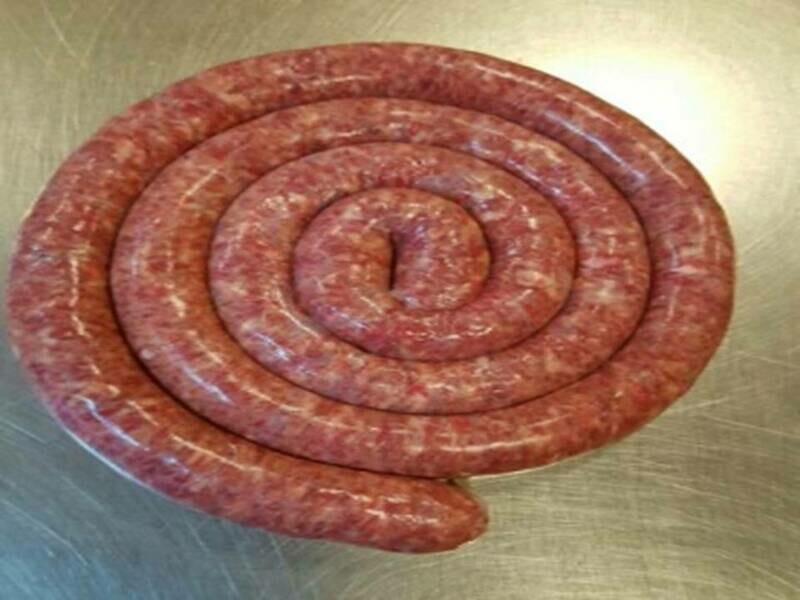 Kerry&#39;s Own Wors - Traditional South African Beef Boerewors in Natural Pork Casings 500g