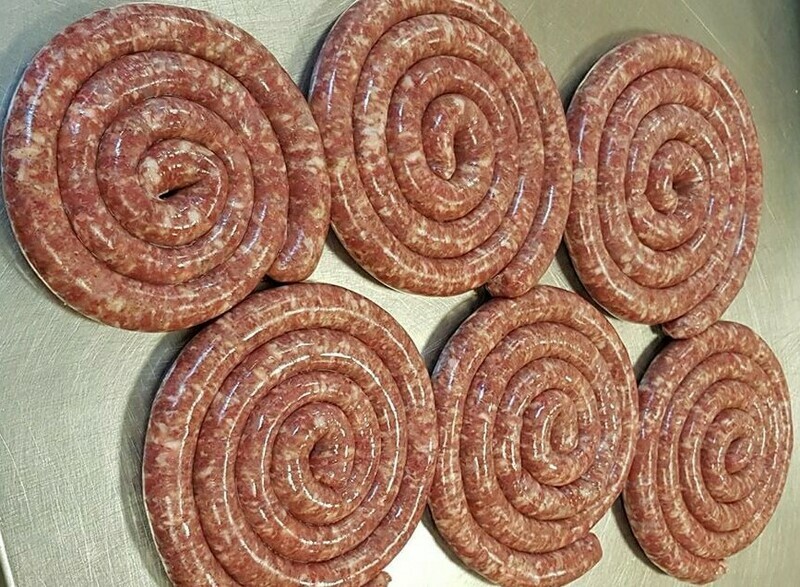 Kerry&#39;s Own Wors - Traditional South African Pork Boerewors in Natural Pork Casings 500g