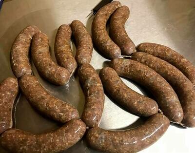 Kerry&#39;s Own Wors - Traditional South African Lamb Boerewors in Natural Sheep Casings 500g