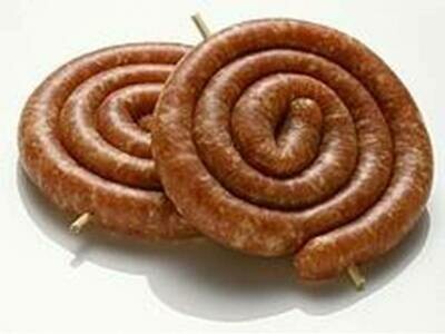 ​Kerry&#39;s Own Wors - Traditional Countrystyle Wild Venison &amp; Beef Bokwors in Natural Pork Casings 500g