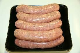 Walker&#39;s Family Fresh Pure Jumbo Pork - Dinner &amp; BBQ Sausage - THE ORIGINAL RECIPE - In Natural Pork Casings 600g