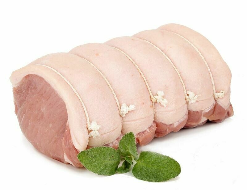 BLAIR HOUSE FARM - PRIME CENTRE LOIN BONELESS - CRACKLIN ON - PORK ROASTING JOINT x +/- 1.814g(4Lbs)