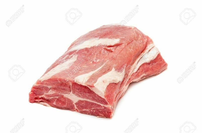 BLAIR HOUSE FARM - SLOW ROASTING/BBQ - BONELESS - CRACKLIN OFF - PORK RIB EYE JOINT x +/- 0.907g