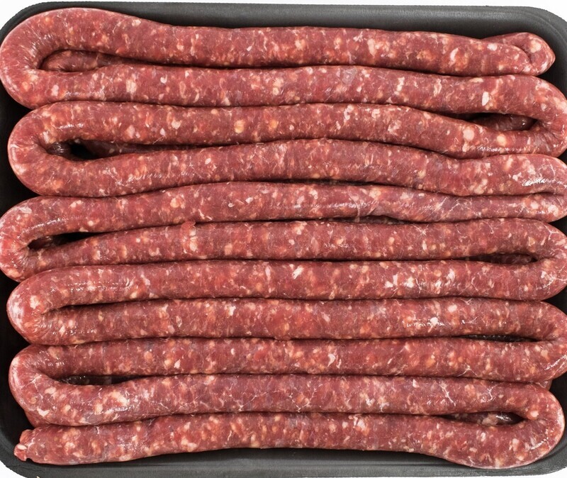 Kerry&#39;s Own Wors - Traditional South African Lamb Spiral Boerewors in Natural Sheep(Thin) Casings 500g