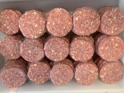 Blair House Farm - Hand Pressed - Prime - Pork Burgers - BBQ Box - 24No x 0.170g(6oz)​ 4.08kg