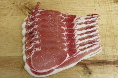 Blair House Farm - Traditional Old Style - Dry Cured - Rindless - Short Back Bacon Rashers 2.27kg(5Lbs)