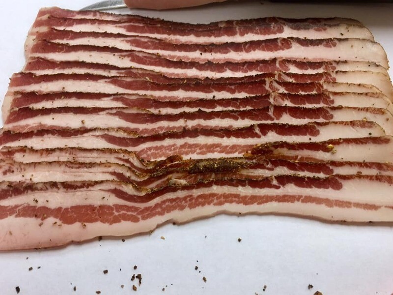 Blair House Farm - Traditional Old Style - Dry Cured - Schwarzwald Speck - Black Forrest - Rind On - Streaky Rashers - Cold Smoked with Beech Wood 200g