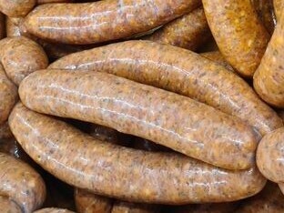 Walker&#39;s Gourmet Lamb Merguez Sausage - in Natural Sheep Casings - 454g