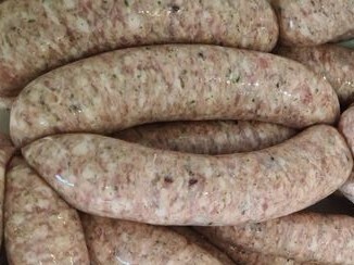 Walker&#39;s Gourmet Pork &amp; Mushroom Sausage - in Natural Pork Casings - 454g